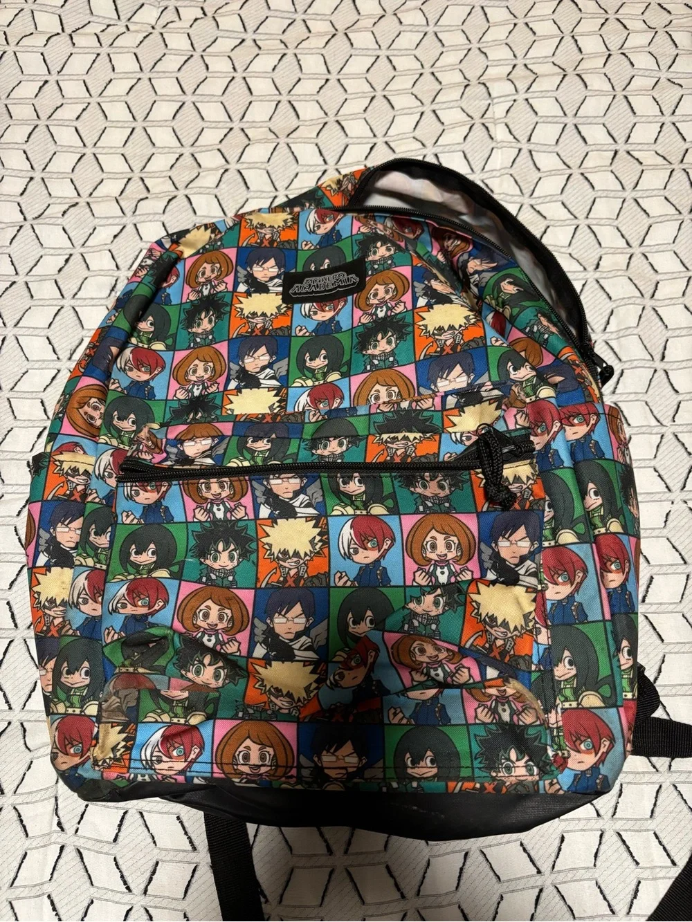 MHA chibi backpack